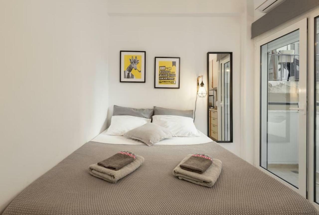 Central Studio! Fiber Wifi, Ac, Private, Self Check-In! Thessaloníki Ngoại thất bức ảnh