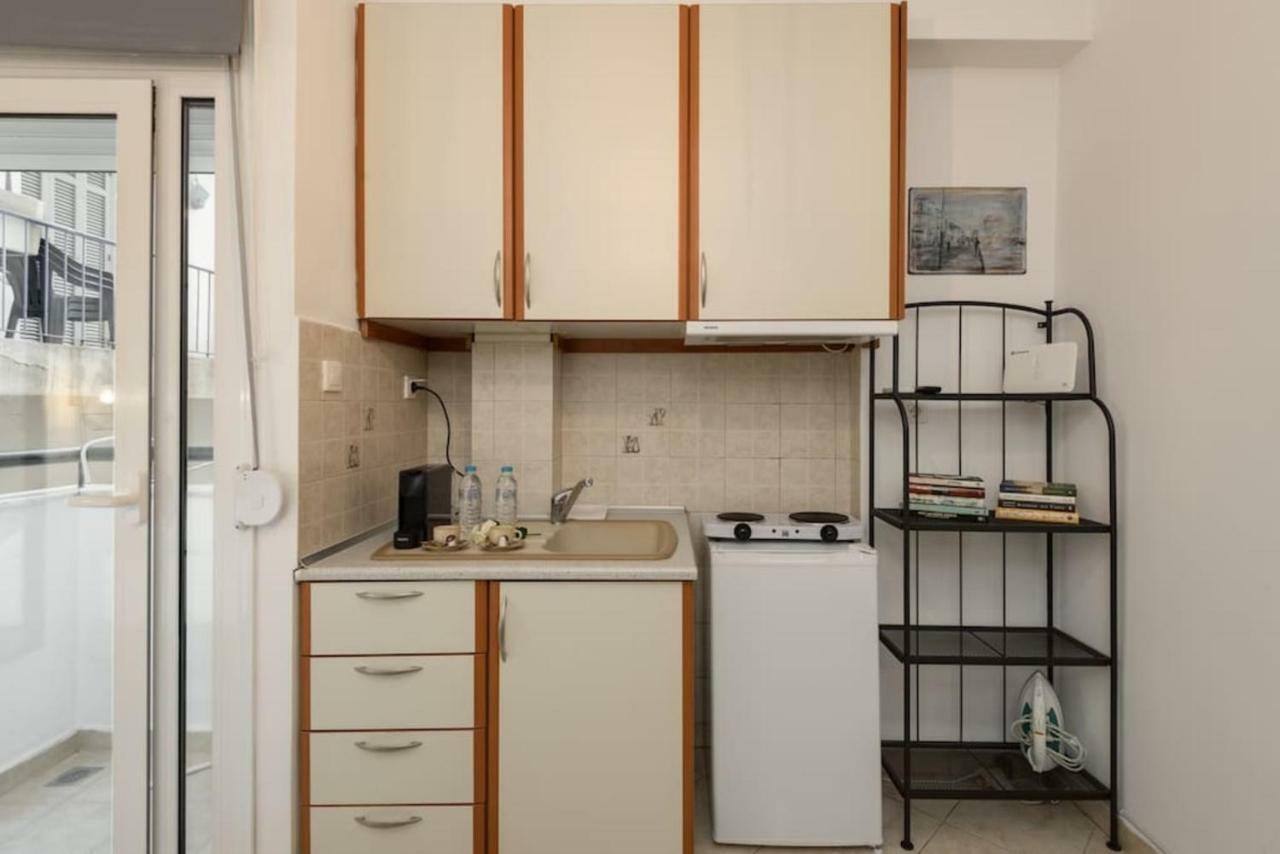 Central Studio! Fiber Wifi, Ac, Private, Self Check-In! Thessaloníki Ngoại thất bức ảnh