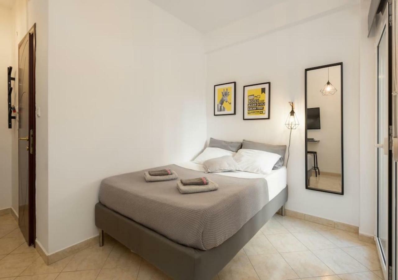 Central Studio! Fiber Wifi, Ac, Private, Self Check-In! Thessaloníki Ngoại thất bức ảnh